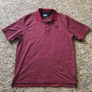 [Under Amour] Size XL Striped Polo Loose